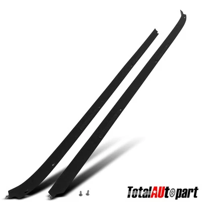 2x Sello rascador de ventana para Chevrolet Camaro Pontiac Firebird exterior izquierdo y derecho Foto 1 de 4