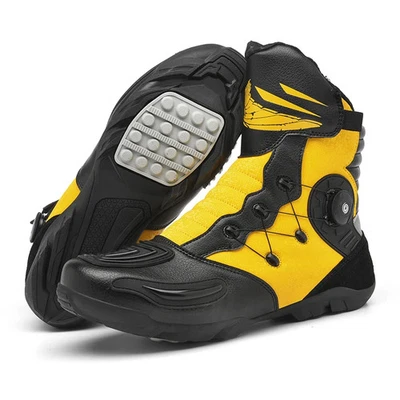 Botas de protección de motocicleta para hombre informales transpirables zapatos de ciclismo al aire libre Foto 1 de 4
