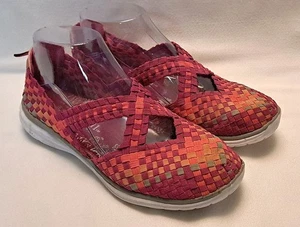 Cobb Hill by New Balance Woven Comfort Damenschuhe Magenta Pink Pfirsich Größe 7 M - Bild 1 von 8