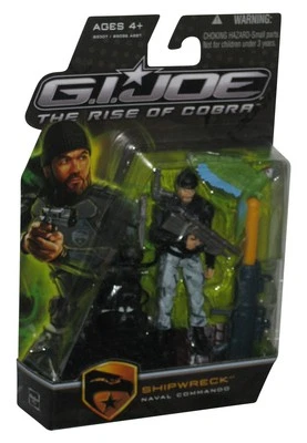 Figura Hasbro 3,75 pulgadas GI Joe Rise of Cobra Shipwreck Naval Commando (2008) Foto 1 de 4