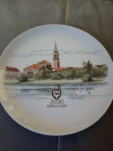 Wandteller - Kiel - Kleiner Kiel - 23 Cm - Handcoloriert - Bild 1 von 7