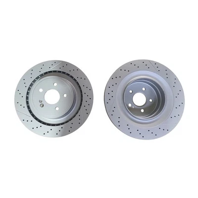 Fits Mercedes Benz E63 Amgs C63 Cls63 Amg Rear Brake Rotors US Stock Hot Sales ! - Image 1 of 4