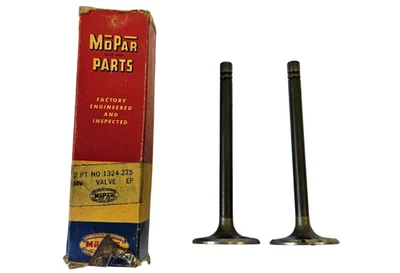 1951-1953 Chrysler New Yorker Saratoga 8 Cylinder Intake Valve Pair 1324275 NOS - Image 1 of 4
