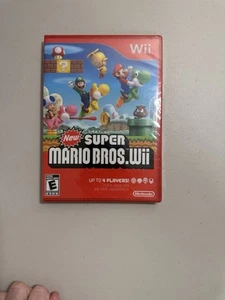Nuevo sellado de fábrica Super Mario Bros. Wii (Nintendo Wii 2009) ¡Completo genial! - Imagen 1 de 8