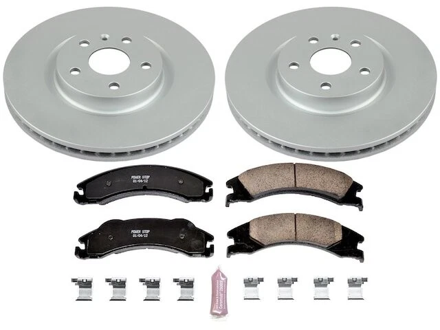 Rear Brake Pad and Rotor Kit For Ford E350 Super Duty RF931KX - Imagem 1 de 1