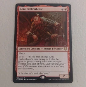 Arni Brokenbrow - Kaldheim MTG NM - Picture 1 of 2