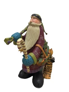 Rare Williraye Studio "santa With Cat" Figure WW2700cc Santa 2008 - Picture 1 of 9