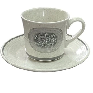 Royal Doulton Earthflower Cup and Saucer Set Tea Coffee Lambethware L.S.1034 - Picture 1 of 10
