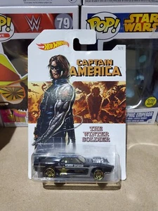 2015 HOT WHEELS CAPTAIN AMERICA THE WINTER SOLDIER RIVITED DIE-CAST CAR 5/8 - Imagen 1 de 1