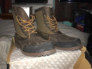 Ralph Lauren Polo "Whitehill" Stiefel, Herren Gr. US13, dunkelbraun/oliv - Bild 1 von 10