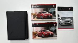 VAUXHALL ASTRA OWNERS MANUAL & AUDIO HANDBOOK & WALLET 2009-2015 (08/2014) - Picture 1 of 1