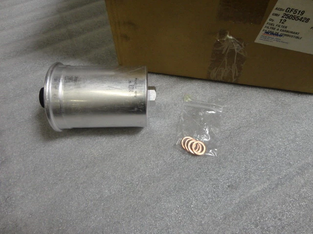 Filtro de combustible GM 25055428 AC Delco GF519 12 piezas Foto 1 de 4