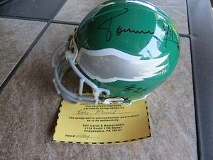 Tommy McDonald autographed signed Eagles authentic mini helmet w/ HOF and #. - Picture 1 of 5