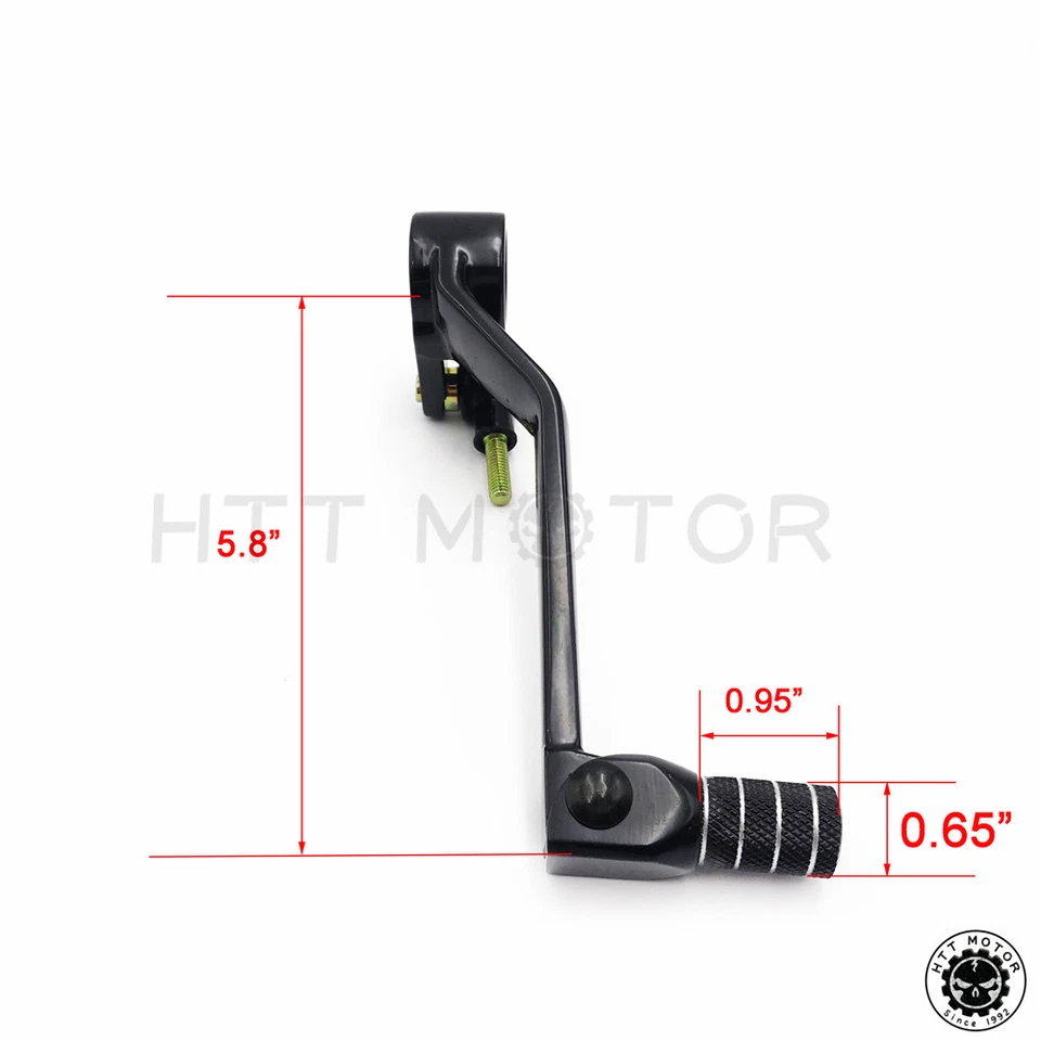 Palancas de cambio de marchas plegables negras para Kawasaki ZX-9R 1998-2003/2006-2007 ZZR600 Foto 1 de 4