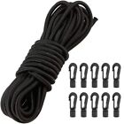 Elastic Bungee Cord Kayak Stretch String Shock With Bungee Shock Cord Hooks