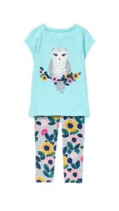 Gymboree NWT Girls L(10-12) Owl Outfit 2017 Mix n’ Match VHTF - Picture 1 of 3