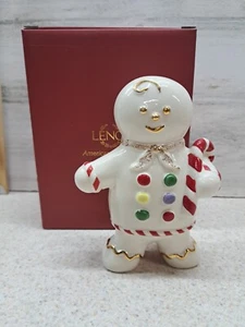 Lenox Lebkuchenjunge Figur 5,5 Zoll Neuer offener Karton. - Bild 1 von 9