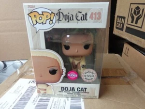 FUNKO POP DOJA CAT FLOCKED FESTIVAL 2024 RELEASE LIMITED HARD PLASTIC CASE INCLU - Picture 1 of 7