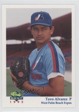 1992 Classic Best West Palm Beach Expos Tavo Alvarez #3 Rookie RC