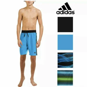 Adidas - Boy's Swim Trunks Board Shorts Swimwear - ROYAL - Picture 1 of 3