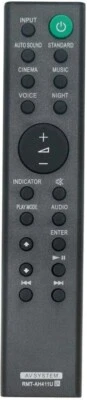 New RMT-AH411U For Sony AV System Remote Control HT-SF200 HT-S100F HT-SF150 - Image 1 of 4