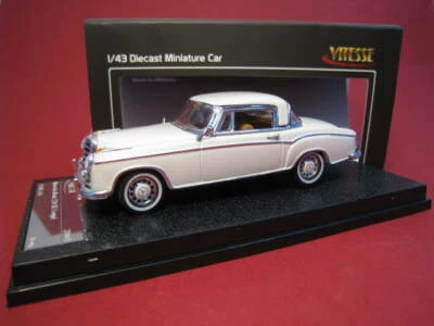 Mercedes-Benz 220 SE Coupè in weiß Maßstab 1:43 Vitesse Vitrinenbox NEU OVP - Bild 1 von 4