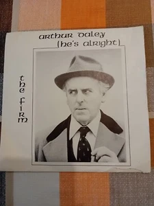 THE FIRM MINDER ARTHUR DALEY HE'S ALRIGHT FACTORY SAMPLER SINGLE RARE - Picture 1 of 6