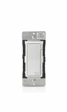 Leviton DW6HD-1BZ Decora Wi-Fi 600W Incandescent w/ Almond & White Wallplates