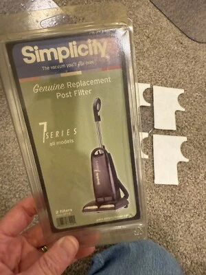 (6) Simplicity Upright Vacuum 7 Series Filters (pn SF7-2) Same Day Free Ship - Изображение 1 из 3