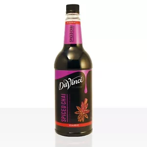 Sciroppo al gusto gourmet Da Vinci chai speziato 6 x 1000 ml sciroppo caffè - Foto 1 di 1
