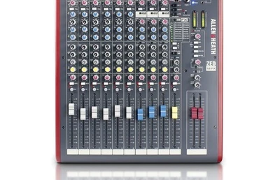 Allen & Heath ZED-12FX 12-Channel Mixer with USB Audio Interface and Effects - Image 1 of 4