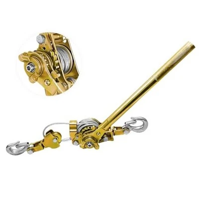 Cabrestante Come Along Resistente 2 toneladas Capacidad 6,56 pies Come Along Cable 2T (1 paquete) Foto 1 de 4