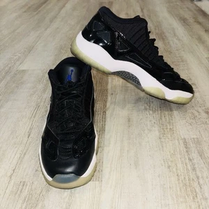 Nike Air Jordan 11 Retro Low IE Space Jam Black White Mens 8.5 Sneaker - Picture 1 of 8