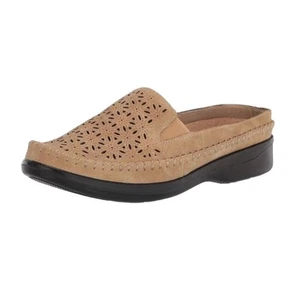 Easy Street Kita Donna Comfort Mules Beige Taglia 5 1/2 - Foto 1 di 6