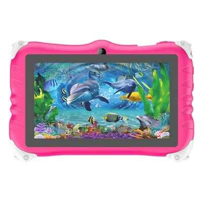 Supersonic SC-780KT Sonic 7jr 7" Kids Tablet Android 15, 3GB/32GB, Wi-Fi Pink - Image 1 of 4