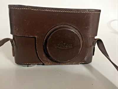 #T0120 - Leica Tasche case 3/8“ für IIIa -IIIf Mit  Entfernungsmesseraufsatz - Bild 1 von 4