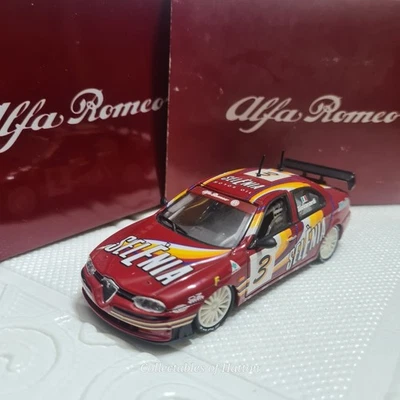 Solido 1:43 Alfa Romeo 156 wtcc giovanardi #3 edición exclusiva de hojalata alto detalle Foto 1 de 4