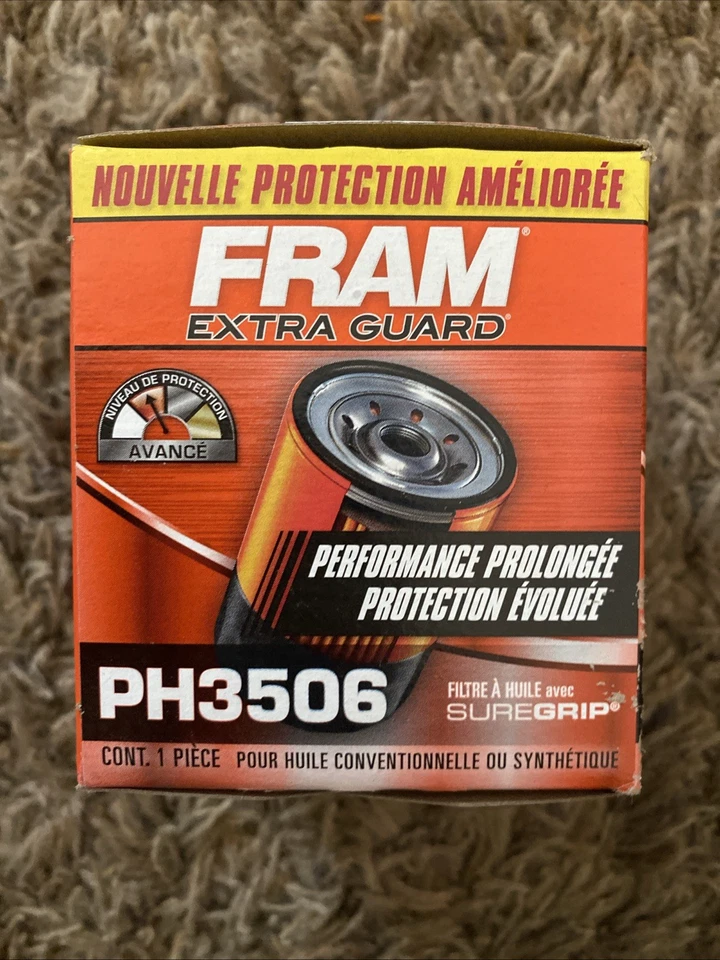 FRAM Extra Guard PH3506,10K 英里更换汽车更换间隔旋转 — 第 1/2 张图片