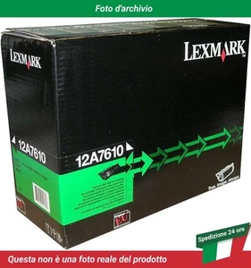 12A7610 Lexmark T632 toner Nero - Zdjęcie 1 z 4