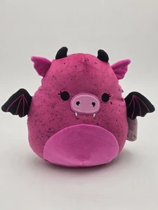 Malvaviscos Bianca la Gárgola Halloween 8 pulgadas Rosa Negro Salpicaduras 2025 *H6 - Imagen 1 de 4