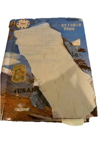 Vtg Sticker Album Book 80s 90s ET E. T. PAC Man Donkey Kong Smurf Puffy Eyes - Picture 1 of 14