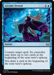 Arcane Denial 110 MTG DSK Commander DSC comune NP - Foto 1 di 1