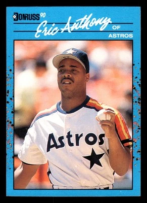 Eric Anthony 1990 Donruss Best of the NL #28 Houston Astros - Image 1 of 2