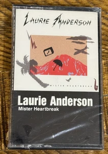 Laurie Anderson Mister Heartbreak Cassette Tape (1984) 80s Pop SEALED - Picture 1 of 3