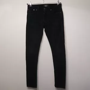Jeans donna RRL doppio RL Ralph Lauren blu navy velluto a coste slim fit 26 31. Ottimo - Foto 1 di 14