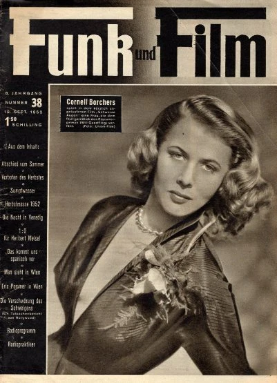 FUNK UND FILM 38/1952 – CORNELL BORCHERS, JEFFREY HUNTER, ERNI MANGOLD -COMPLETE - Image 1 of 1