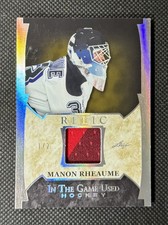 2022-23 MANON RHEAUME 1/2 Leaf in the Game Used Jersey SICK PATCH SSP (ebay 1/1)