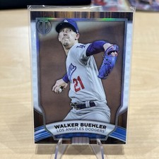 2022 Topps Tribute Base Card #42 Dodgers - WALKER BUEHLER Los Angeles