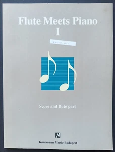 FLUTE MEETS PIANO I - Score & Flute Part - Allbinoni, Bach, Händel, Dvorak uva - Bild 1 von 3