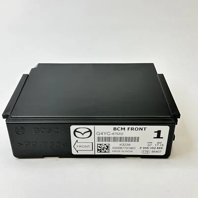 Mazda 3 CX5 BCM F C Body Control Unit Module Comfort Genuine G4YC675XX - Image 1 of 4